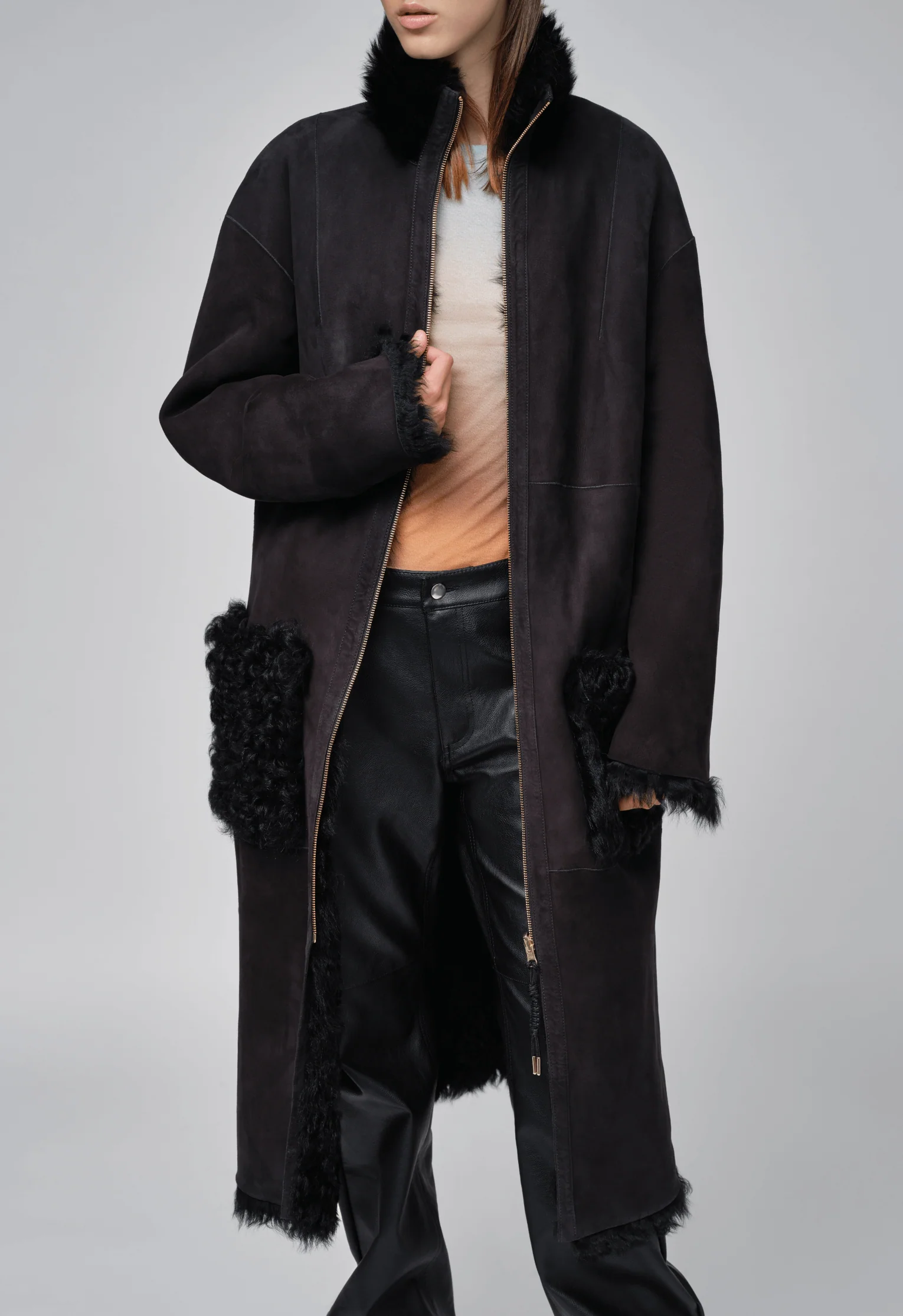 Shearling Coat - Image 35