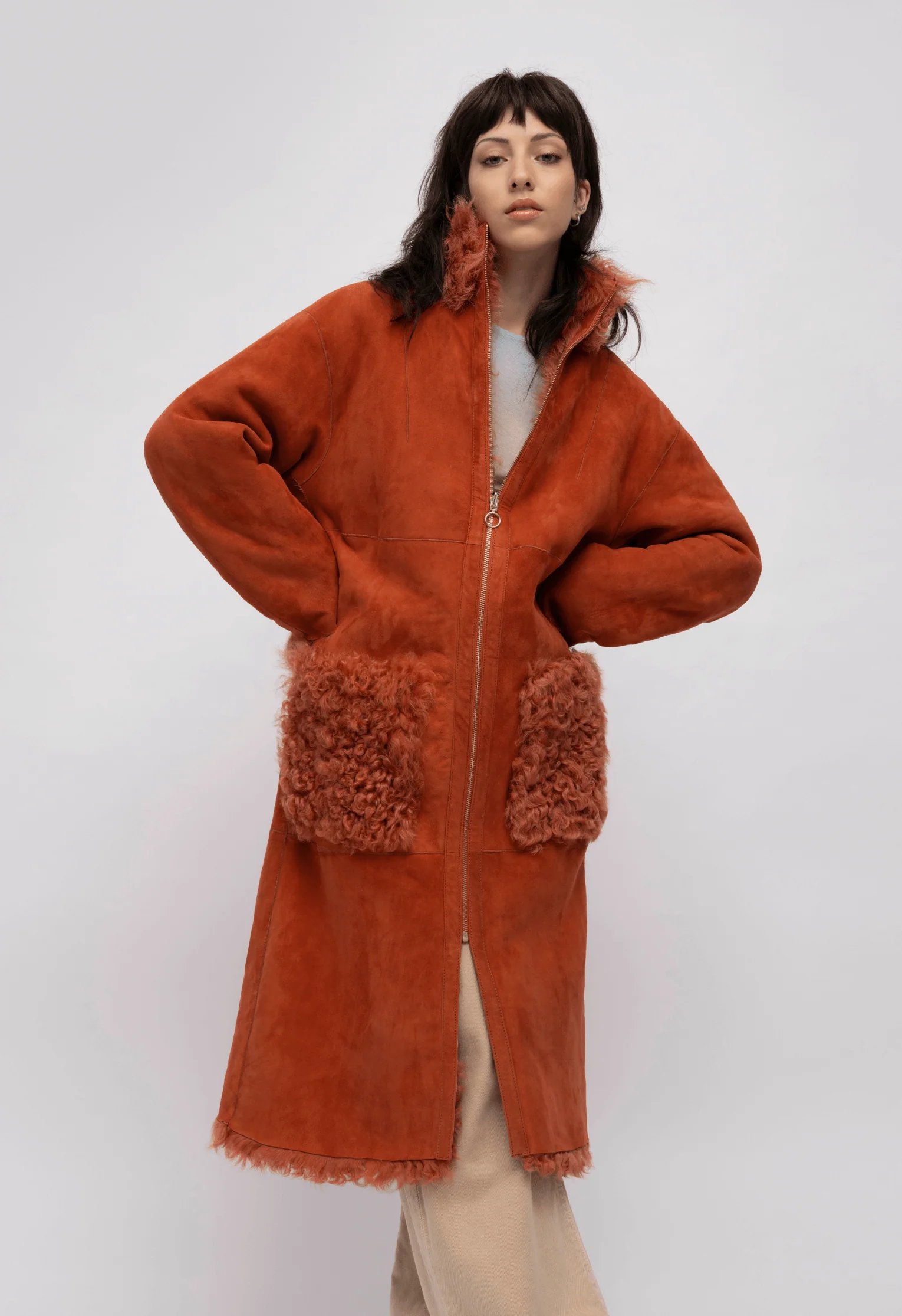 Shearling Coat - Image 39